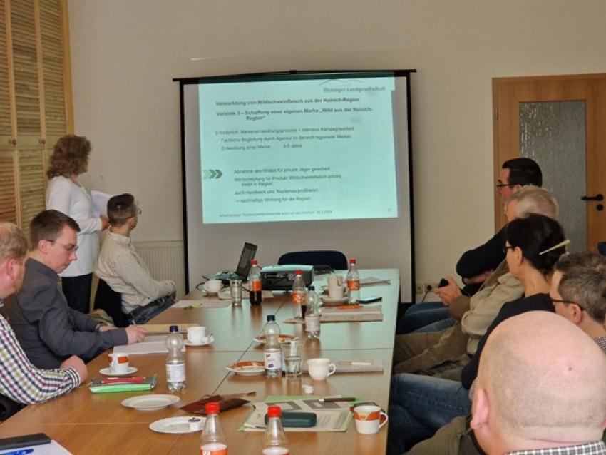 Treffen der Arbeitsgruppe „Schwarzwildmanagement rund um den Hainich“