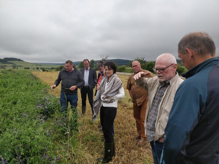 Flurfahrt im Landkreis Schmalkalden-Meiningen   